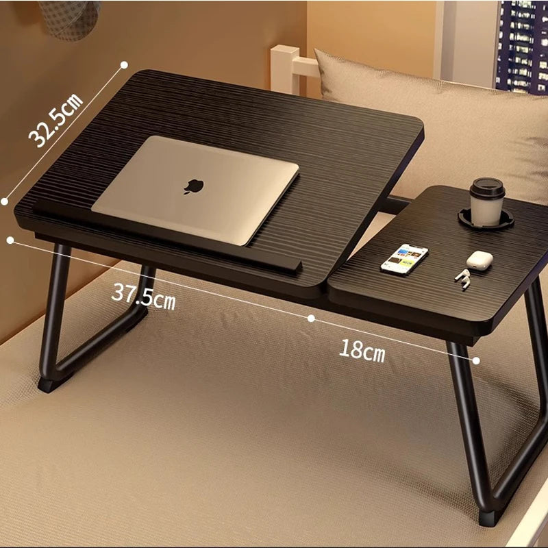 Adjustable Bed Table Computer Desk Foldable Night Table pliante for Home Reading Laptop Computer Desk Dormitory Student Table