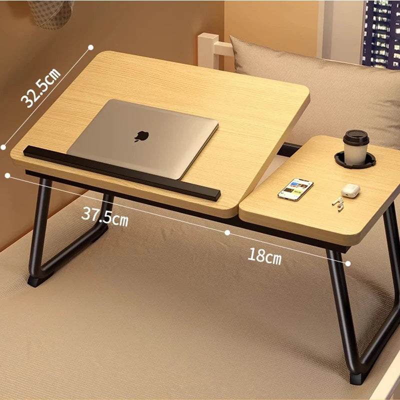 Adjustable Bed Table Computer Desk Foldable Night Table pliante for Home Reading Laptop Computer Desk Dormitory Student Table